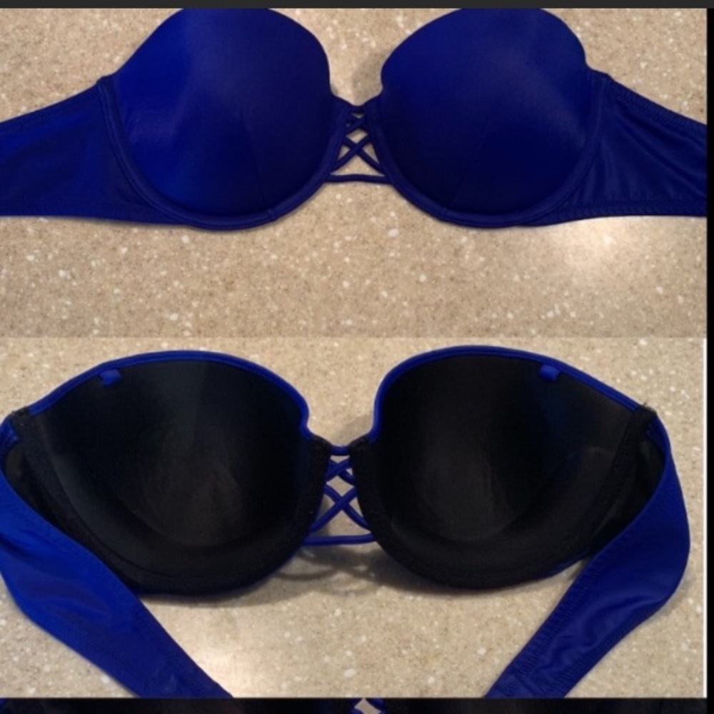 Victoria secret strapless bathing suit top